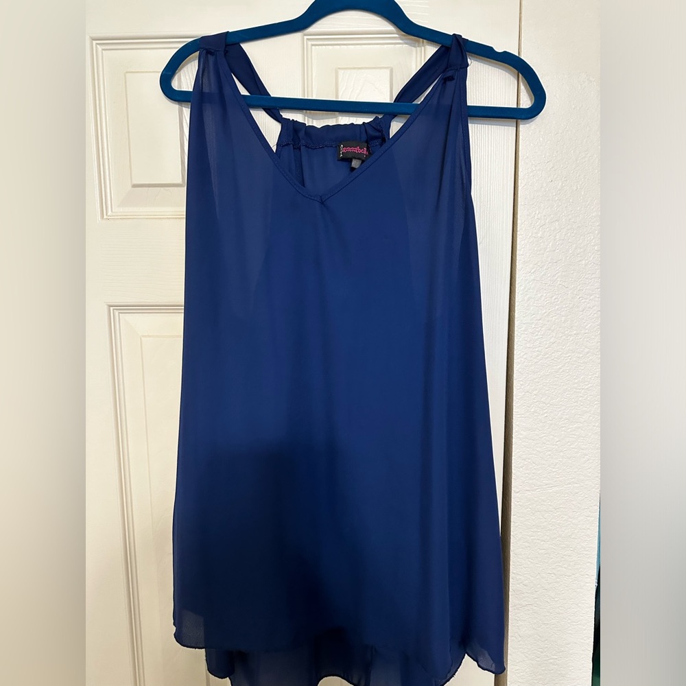 Navy Blue Top